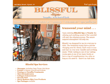 Tablet Screenshot of blissfulnyack.com